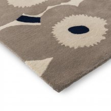 Designový vlněný koberec Marimekko Unikko šedý 132211 Brink & Campman