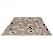 Designový vlněný koberec Marimekko Unikko šedý 132401 Brink & Campman
