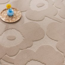 Designový vlněný koberec Marimekko Unikko světle béžový 132211 Brink & Campman