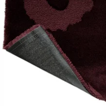 Designový vlněný koberec Marimekko Unikko vínový Brink & Campman