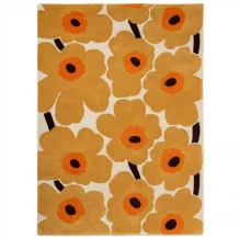 Designový vlněný koberec Marimekko Unikko žlutý 132406 Brink & Campman