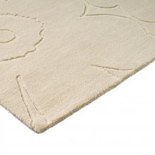 Designový vlněný koberec Marimeko Piirto Uniko bílý 133701 Brink & Campman