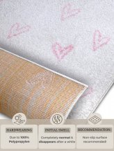 Dětský koberec Adventures 105945 Cream Rose