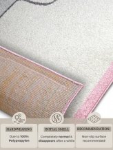 Dětský koberec Adventures 105953 Cream Rose