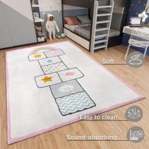 Dětský koberec Adventures 105953 Cream Rose
