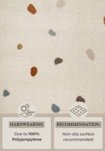 Dětský koberec Adventures 106210 Cream Multicolor kruh