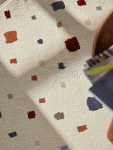 Dětský koberec Adventures 106419 Cream Multicolor kruh