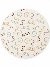 Dětský koberec Adventures 106422 Cream Multicolor kruh