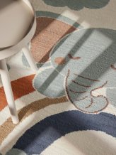 Dětský koberec Adventures 106430 Cream Multicolor