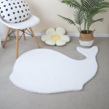 Dětský koberec Caty 5302 white