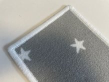 Dětský koberec Hvězdička šedá