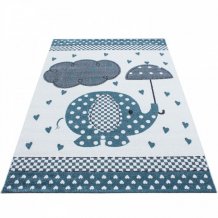 Dětský koberec Kids 570 blue