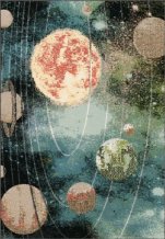 Dětský koberec Sonce smaragd