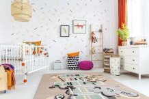 Dětský koberec Tom light beige