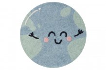 Dětský kusový koberec  Big Big World kruh