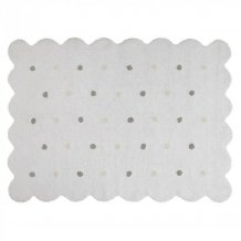 Dětský kusový koberec Biscuit White