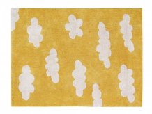 Dětský kusový koberec Clouds Mustard