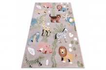 Dětský kusový koberec Fun Africa beige