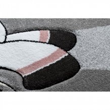 Dětský kusový koberec Petit Unicorn grey