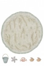 Dětský kusový koberec Play Island kruh