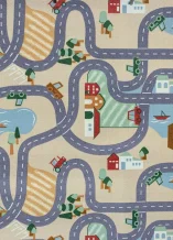 Dětský metrážový koberec Scanroad 39