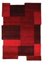 DOPRODEJ: 150x240 cm Kusový koberec Abstract Collage Red