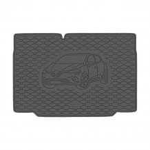 Gumová vaňa do kufra Renault Clio 2020- (hb) Rigum