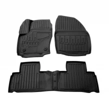 Gumové autokoberce Ford S-Max 2006-2015 (kul. fixace, rozteč fixací 31 cm) STI