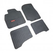 Gumové autokoberce Toyota Landcruiser J100 2002-2007 (šedé, šedá lemovka) Auto Hotárek