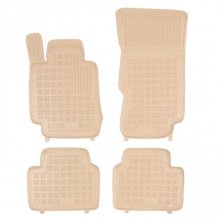 Gumové koberce Alfa Romeo Giulia 2016- (verze 4x4) - 28 mm okraj