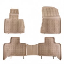 Gumové koberce BMW X5 (E53) 1999-2006 - 28 mm okraj