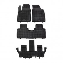 Gumové koberce Dongfeng Forthing U-Tour 2020- (7 míst) - 28 mm okraj