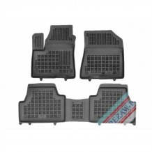 Gumové koberce Kia Soul 2019-2025 (elektrická verze) - 28 mm okraj