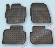 Gumové koberce Mitsubishi Colt 2009-2012 (3 dveře) - 28 mm okraj