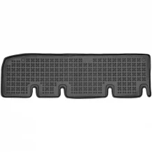 Gumové koberce Nissan NV300 2016-2021 (2. řada, bez větracích otvorů) - 28 mm okraj