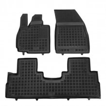 Gumové koberce Omoda 9 2025- (hybrid) - 28 mm okraj