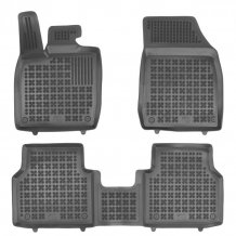 Gumové koberce Škoda Elroq 2024- - 28 mm okraj