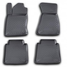 Gumové koberčeky Audi A8 2002-2009 (long) - Novline 28 mm okraj