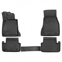 Gumové koberčeky BMW 5 2010-2013 (F11, combi) - Novline 28 mm okraj