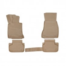 Gumové koberčeky BMW 5 2017-2023 (G30) - Novline 28 mm okraj