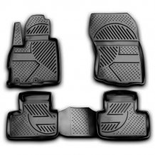 Gumové koberčeky Citroen C4 Aircross 2012-2017 - Novline 28 mm okraj