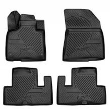 Gumové koberčeky Citroen C4 Picasso 2013-2022 (5 míst) - Novline 28 mm okraj