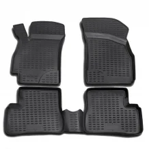 Gumové koberčeky Hyundai Accent 2000-2005 - Novline 28 mm okraj