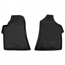 Gumové koberčeky Hyundai H1 2007-2023 (přední) - Novline 28 mm okraj