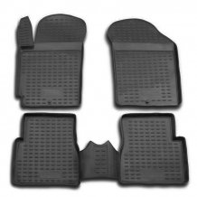 Gumové koberčeky Kia Picanto 2004-2011 - Novline 28 mm okraj