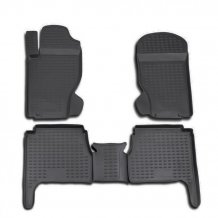 Gumové koberčeky Kia Sorento 2003-2009 - Novline 28 mm okraj
