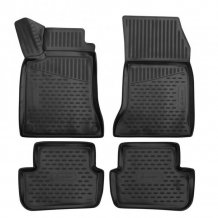 Gumové koberčeky Mercedes GLA-Class 2020- (H247, II. jakost) - Novline 28 mm okraj