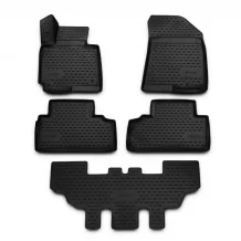 Gumové koberčeky Nissan Patrol 2010-2026 - Novline 28 mm okraj