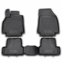 Gumové koberčeky Renault Megane 2009-2016 (hatchback) - Novline 28 mm okraj