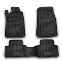 Gumové koberčeky SsangYong Rexton 2001-2006 - Novline 28 mm okraj